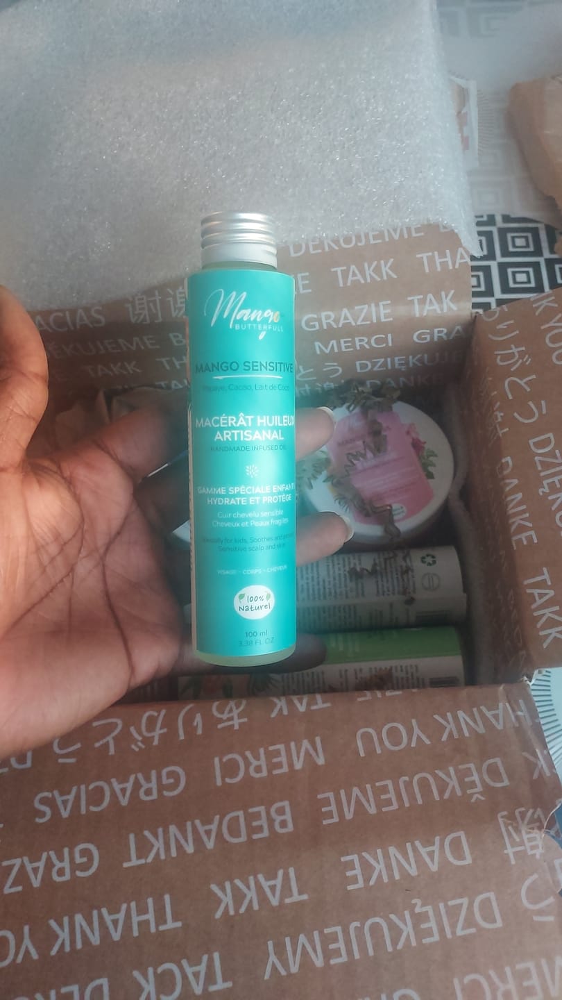 Customer photo review of Macérât huileux artisanal SENSITIVE