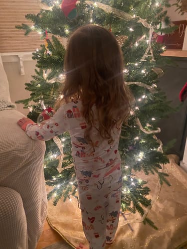 Customer photo review of A Nurses Christmas Toddler 2 Piece Set