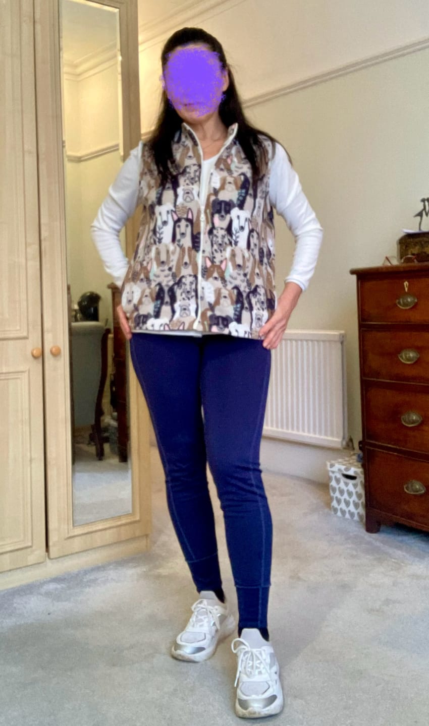 Customer photo review of Plain Scuba Fabric