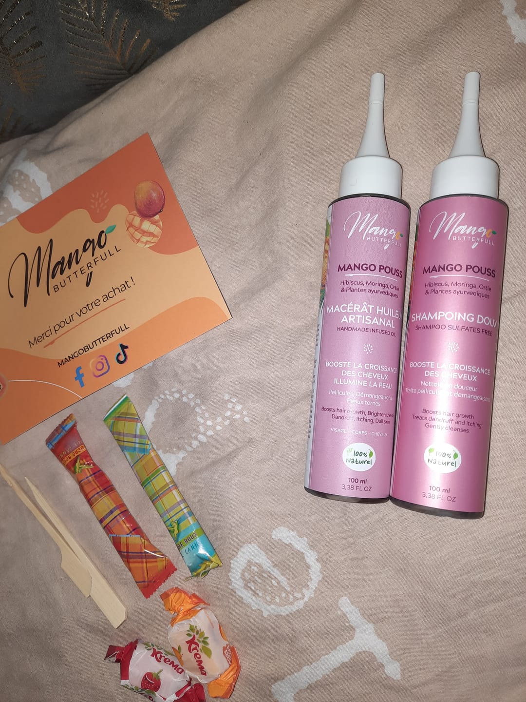 Customer photo review of Shampoing Doux POUSS