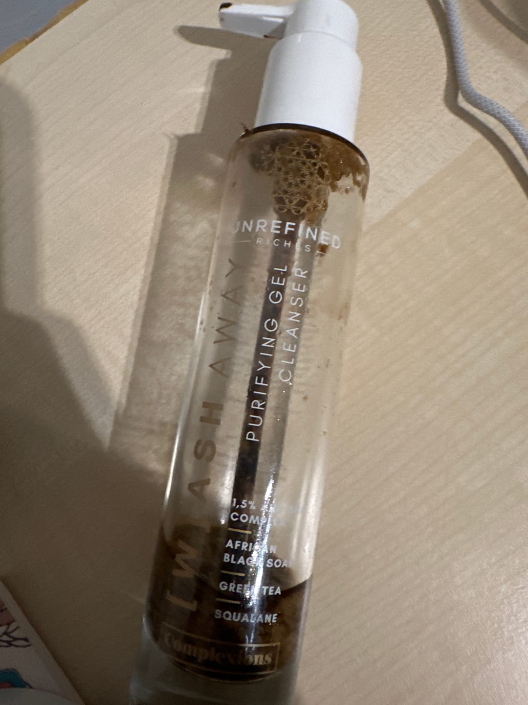 Customer photo review of [W]ASH AWAY - Purifying Gel Cleanser