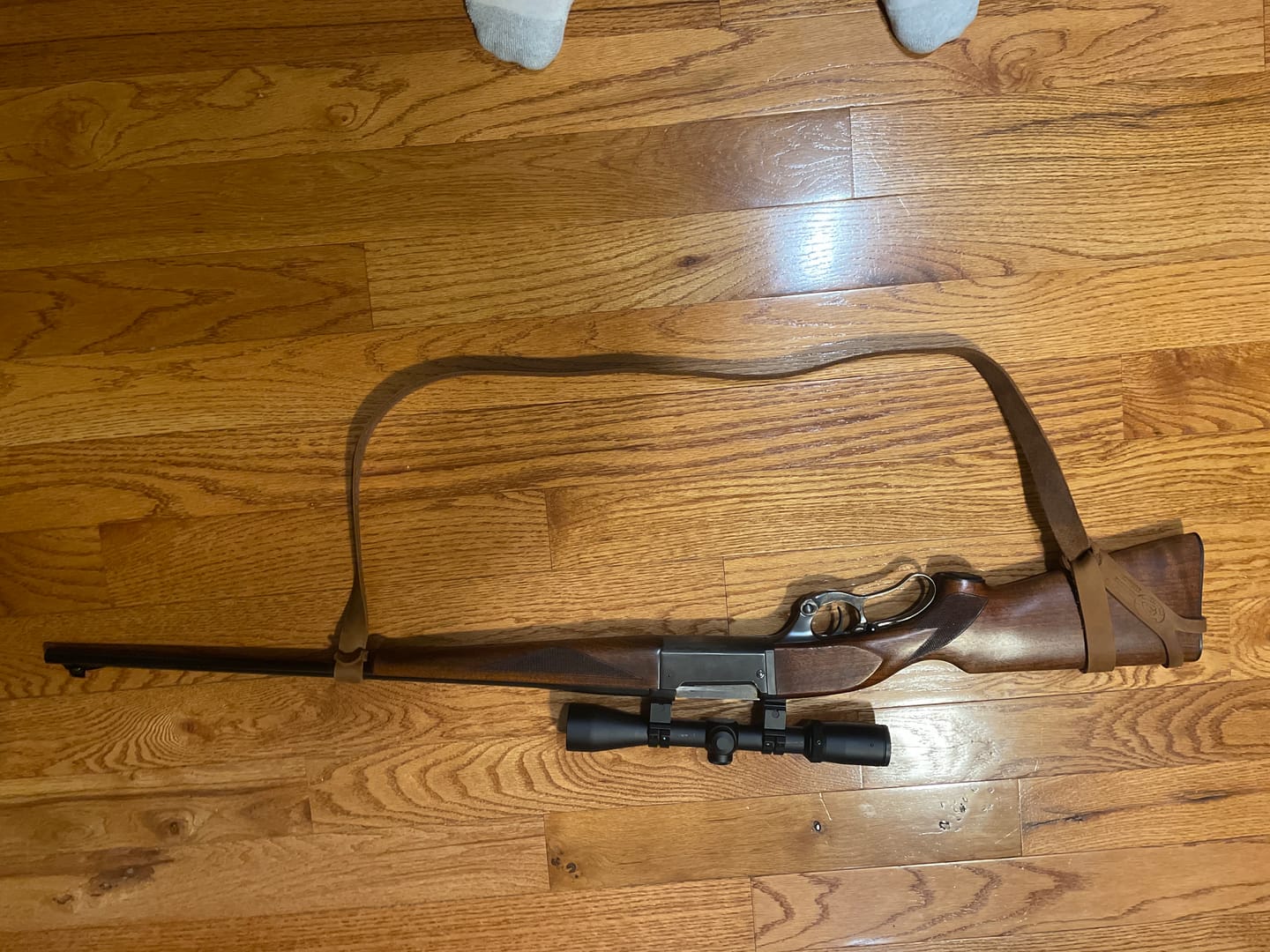 Customer photo review of No-Drill Universal Fit Rifle Sling