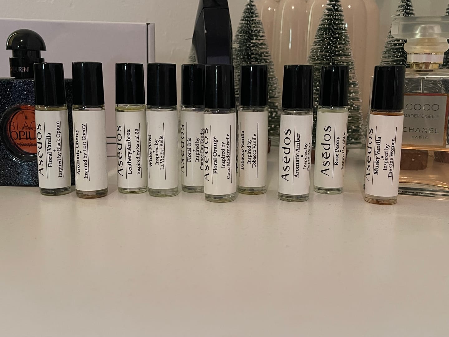 Customer photo review of FLORAL VANILLA PERFUME OIL