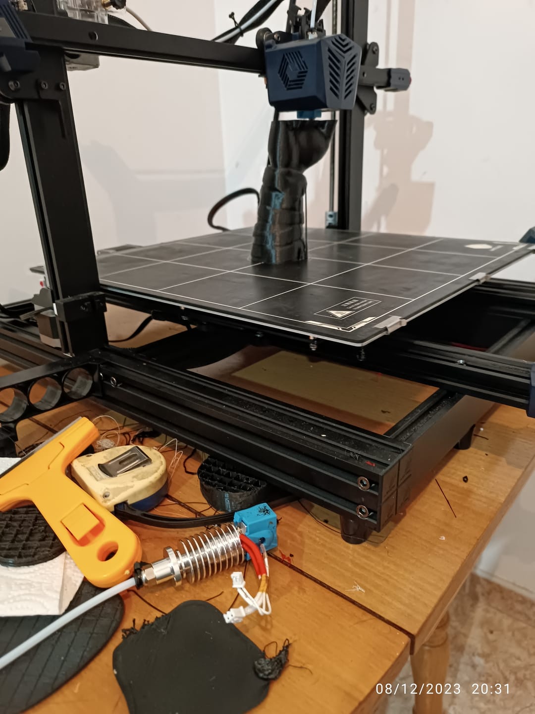 Customer photo review of Hotend para Impresora 3D de filamento