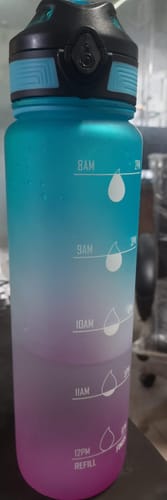 Customer photo review of WarriorTribe Gallon Bottle