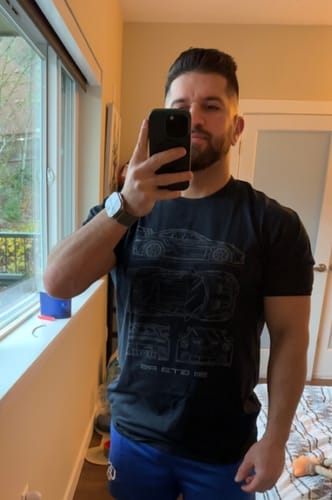 Customer photo review of RS TECHNICAL TEE