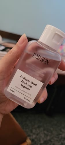 Customer photo review of Bad Skin™ Korean Collagen Bomb Hydrating Ampoule