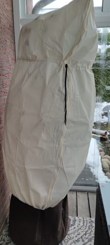 Customer photo review of Winterschutz für Kübelpflanzen XXL H 180 x B 120 cm Ø 76 cm