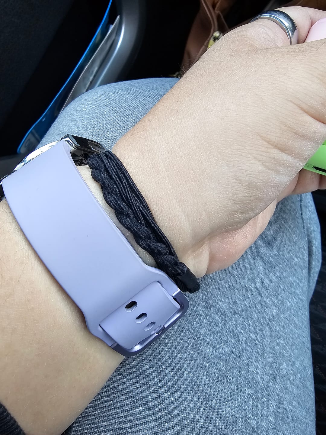 Customer photo review of Boho Hair Ties