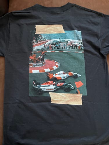 Customer photo review of Old-School Speedway Tee