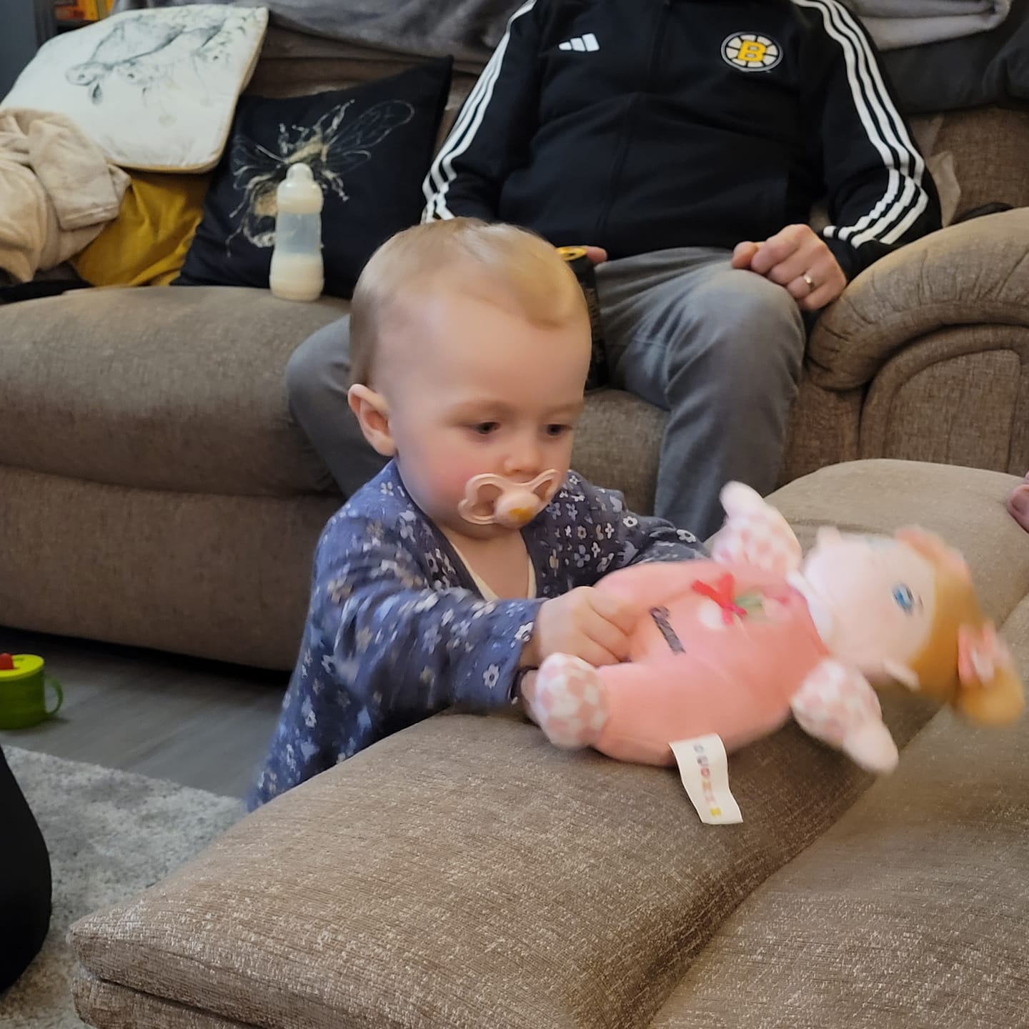 Customer photo review of Personalized 10 Inch Plush Doll