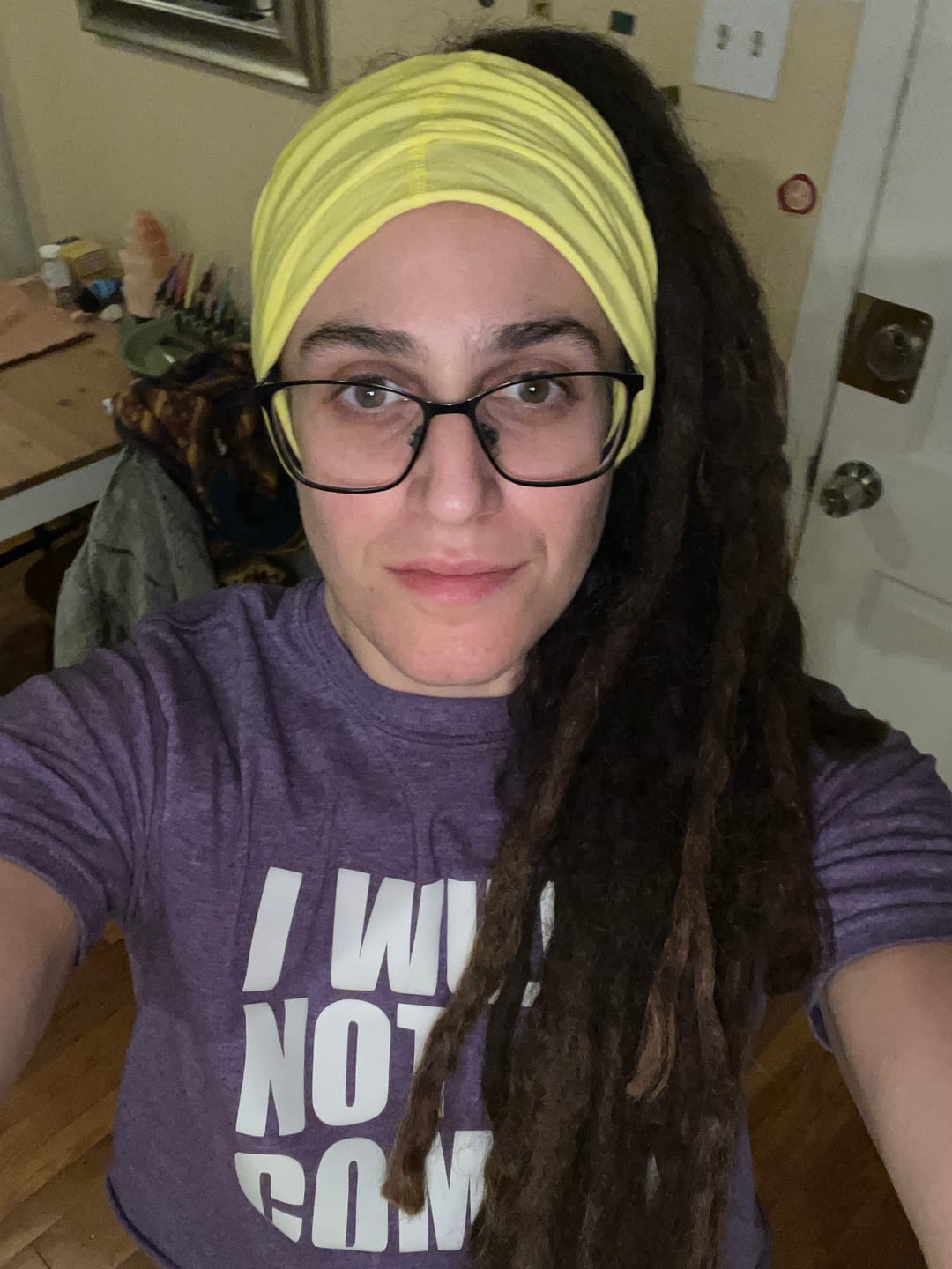 Customer photo review of Organic Twist Headbands