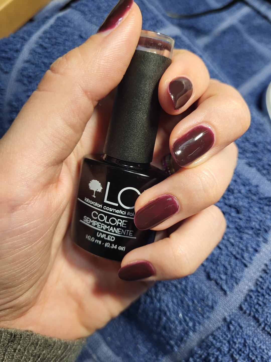 Customer photo review of Smalto Semipermanente LCI -  Prugna - Viola