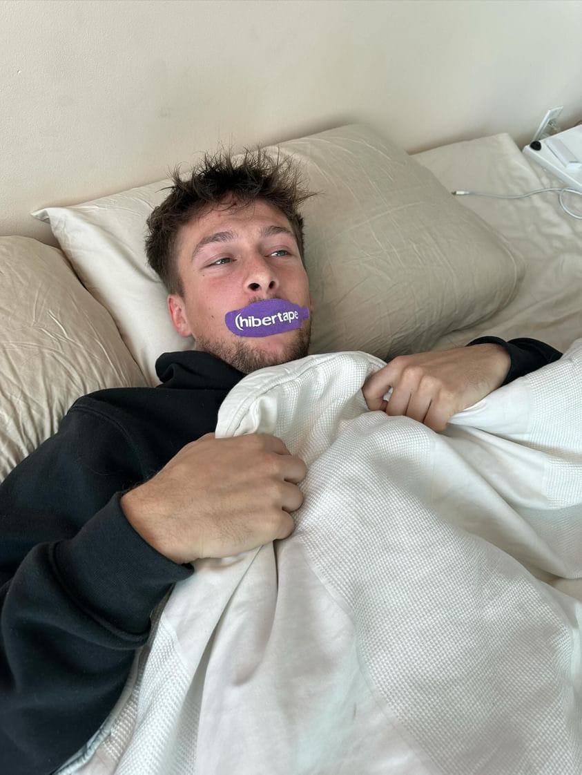 Customer photo review of Lavender-Infused Sleep Tape - 3 Month Supply