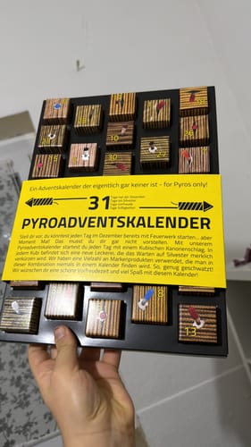 Customer photo review of PYRO Adventskalender 2023 // Silvester Countdown Kalender