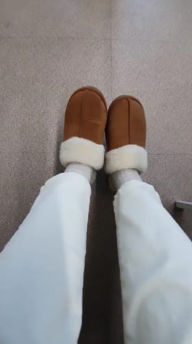 Customer photo review of אינסנסיו פרוטי - נעלי בית אורטופדיות לחורף הקר