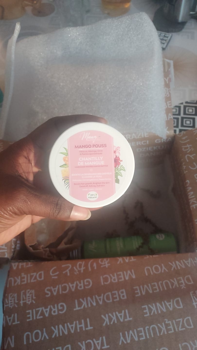 Customer photo review of Chantilly de Mangue POUSS