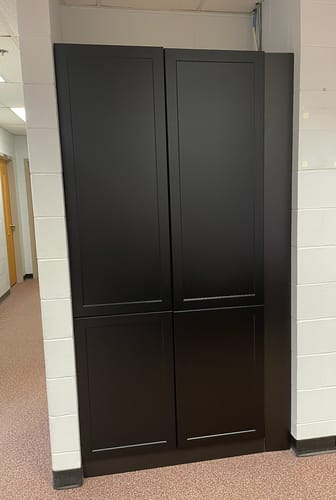 Customer photo review of 20" Wide Tall Pantry Cabinet - Thermofoil Doors