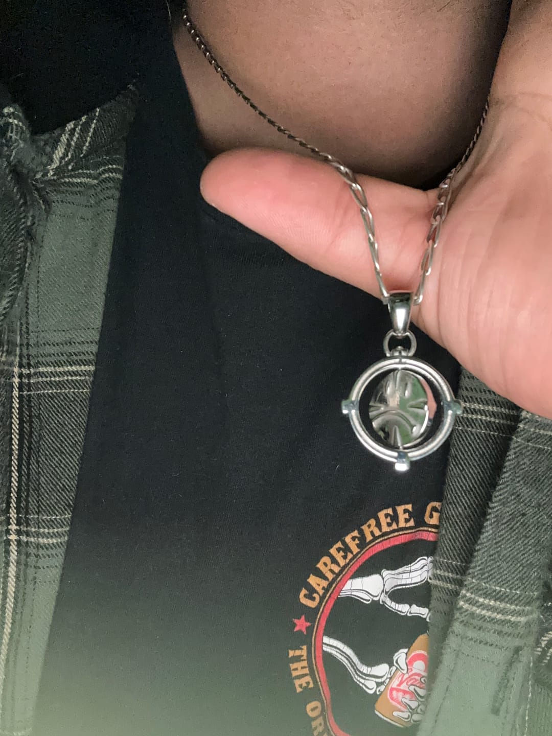Customer photo review of UPGRADED BIPOLAR PENDANT