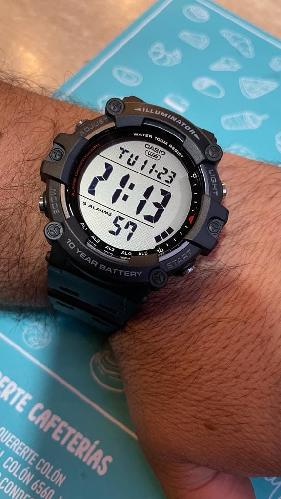 Customer photo review of Reloj Casio Vintage AE-1500WH-1AVDF Negro