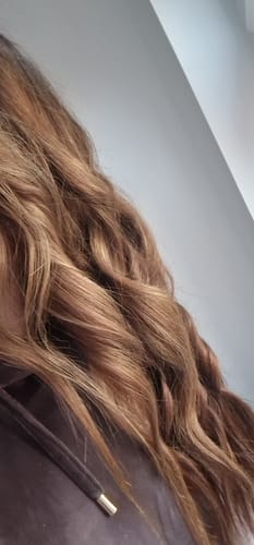 Customer photo review of Magic Curlers - Heatless Styling Kit