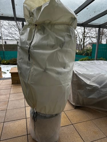 Customer photo review of Winterschutz für Kübelpflanzen XXL H 180 x B 120 cm Ø 76 cm