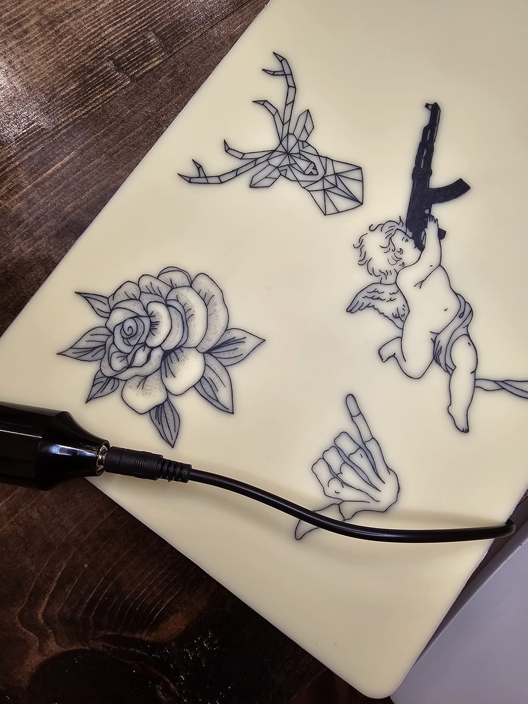 Customer photo review of PMU Online Course for Tiny Tattoos