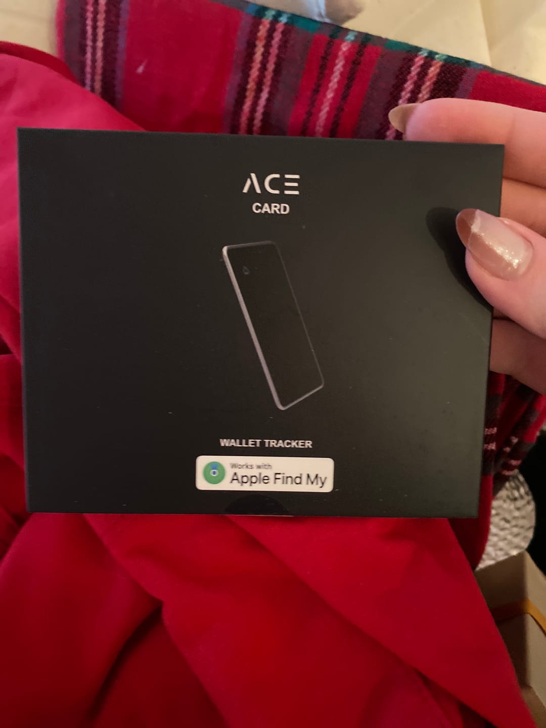 Customer photo review of AceCard - Apple Find My