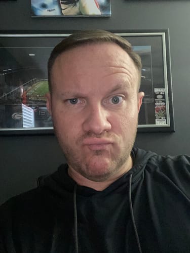 Customer photo review of Galaxy Black – Performance Hoodie