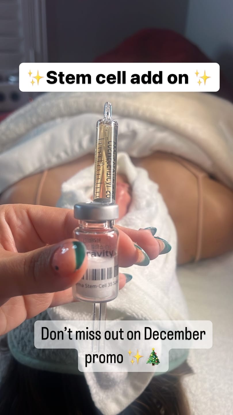 Customer photo review of Bravity Derma Stem Cell 35 Treatment Kit