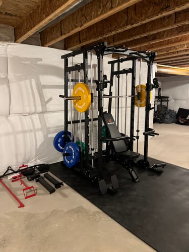Customer photo review of MAJOR All-in-One Home Gym Smith Machine Package SML07