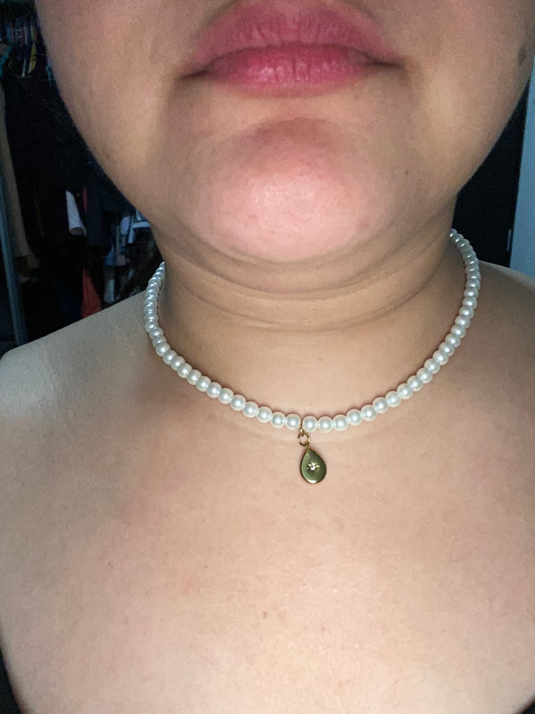 Customer photo review of Collar Pearl Stella