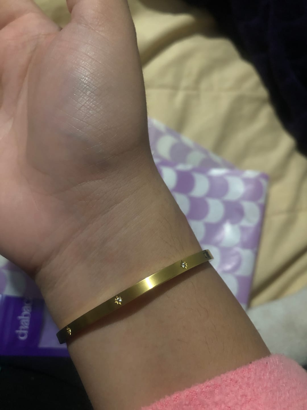 Customer photo review of Pulsera Stella