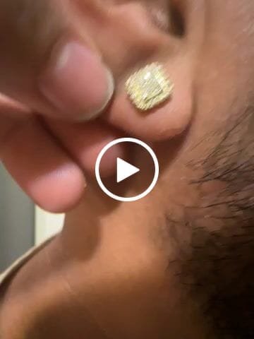Customer video review of *NEW* 14K 💎💎 (VS) Round Diamonds Earrings 🤯 JTJ™