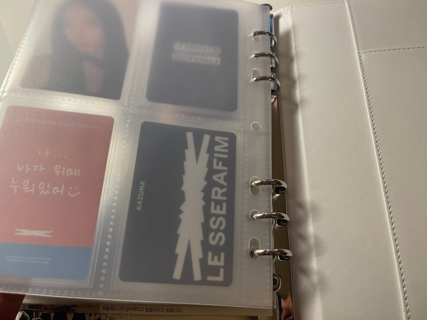 Customer photo review of STANDARD A5 BINDER BACKBOARD (SET OF 2)