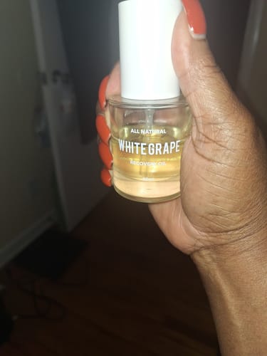 Customer photo review of White Grape Recovery Oil