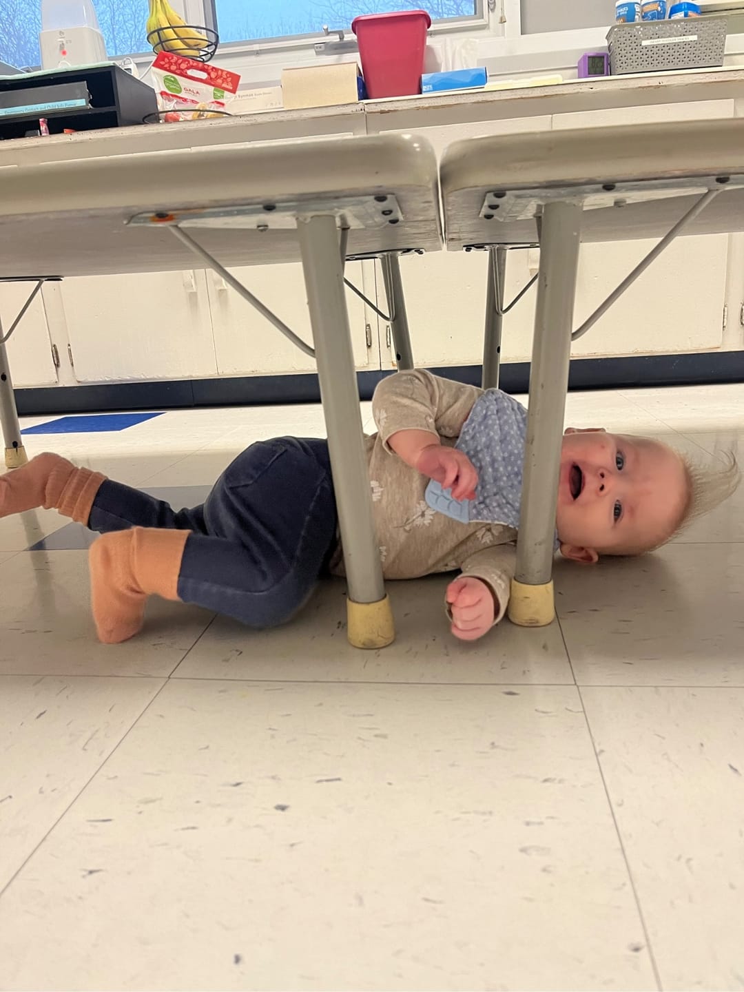 Customer photo review of Wool Socks, Baby and Toddler, Cork