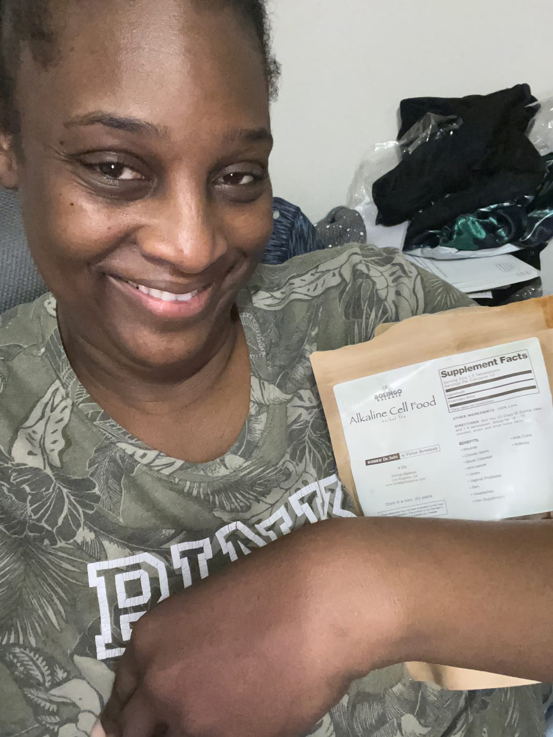 Customer photo review of ALKALINE CELL FOOD