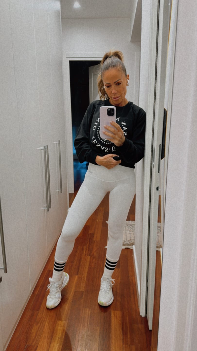 Customer photo review of Leggings Pulsar Nero
