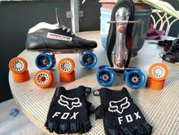 Customer photo review of Evolve 63mm Roller Skate Wheels