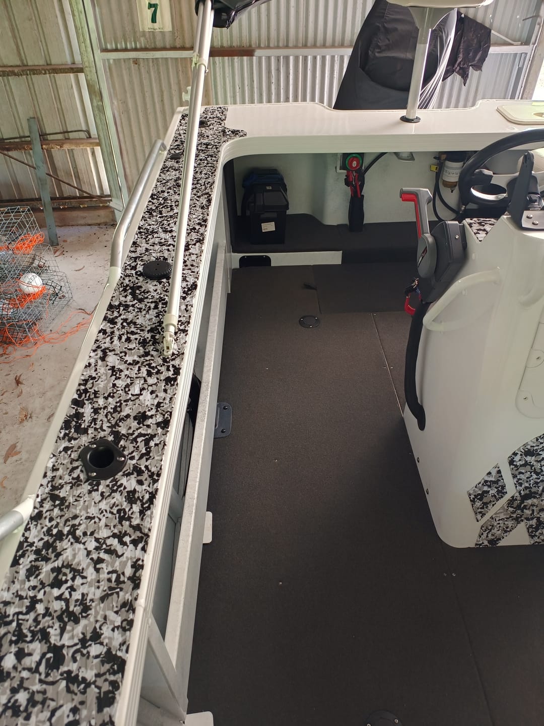 Customer photo review of Jet Tech Traction Turf - 2.4M X 0.7M