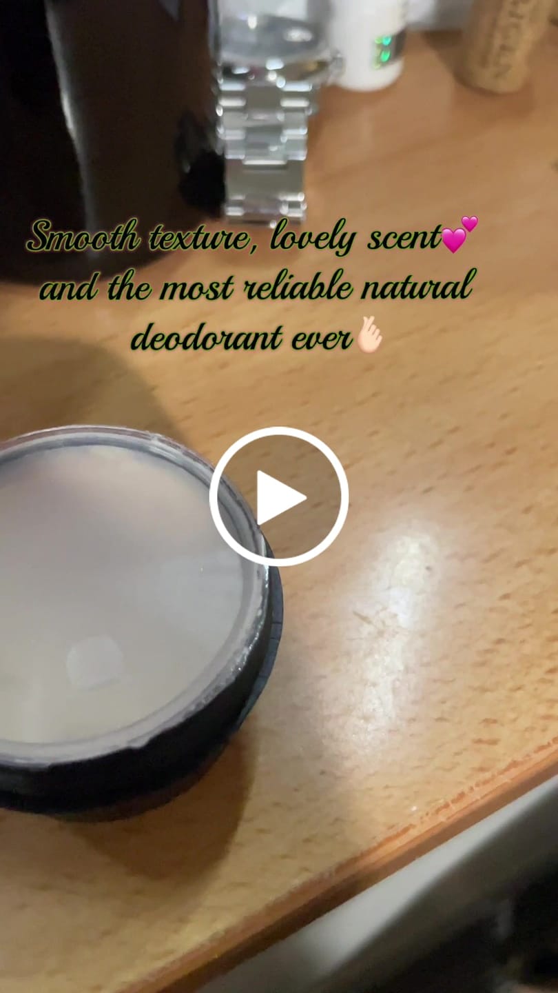 Customer video review of [15% OFF] Rose Vanilla Deodorant Cream