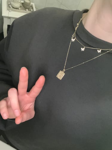 Customer photo review of Buchstabenplatte - Butterfly - Celia Set