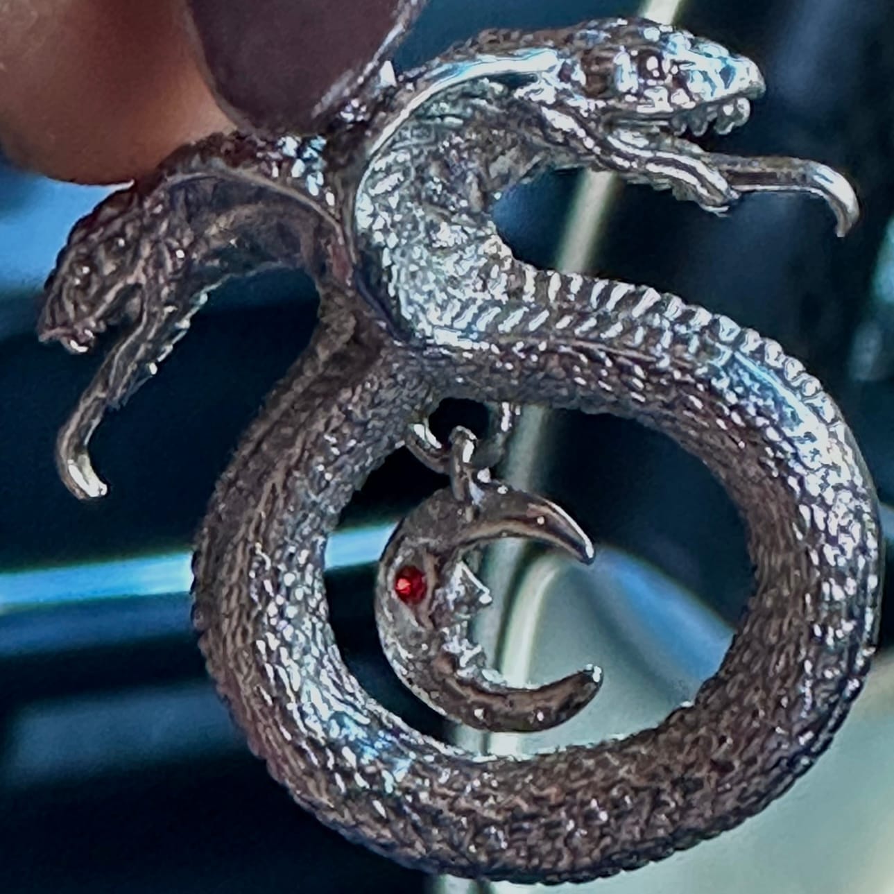 Customer photo review of LUNAR GUARDIANS PENDANT