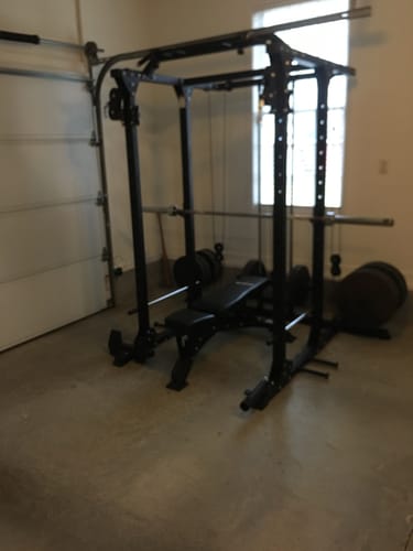 Customer photo review of Major Fitness PLM03 All-In-One Home Gym Power Rack