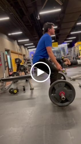 Customer video review of Training Sport Tee - Blue