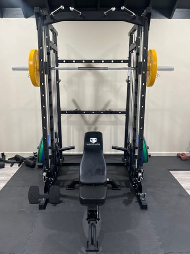 Customer photo review of Major Fitness SML07 All-In-One Home Gym Smith Machine
