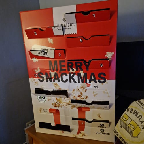 Customer photo review of ⏰ VORVERKAUF: Snack-Adventskalender 2024