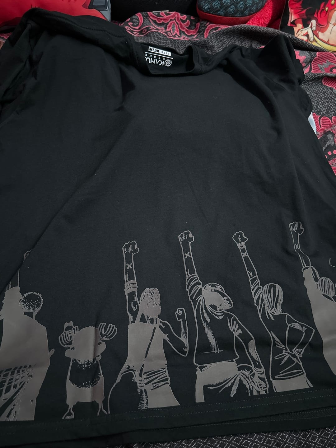 Customer photo review of Camisa Arabasta - One Piece