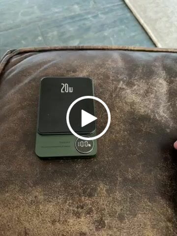 Customer video review of MagBank Air